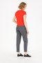 Women's Gray Mom Fit Jean Trousers 50269342-Dn0025 - 4