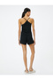 Pajama Set with Shorts and Strap V-Neck Viscose Comfortable Cut - 4