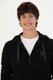 Men's Black Knitted Cardigan 50269401-Vr046 - 2