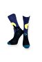 3-Piece Patterned Unisex Flexible Moisturizing Cotton Socks - 6