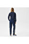 Women's Slim Fit Color Blocked Navy Blue Sweatpants - 2