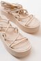 861-1021 Nut Wedge Women's Sandals - 4