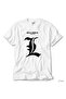 Death Note L White T-Shirt