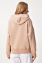 Women's Biscuit Hooded Raster Sweatshirt Ow00050 - 5