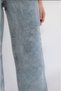Golden Blue Lycra Super High Waist Loose Jean Trousers - 3
