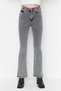 Zoe Liana Smoked Flare Jeans High Waist Flare Jeans Comfortable (Extra Comfortable) Drv - 7
