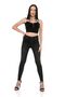 Lina Tess Gold Women's Non-Fading Black Nail-Tipped Skinny High-Waist Jeans (Retractable) - 5