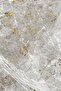Hari̇kabi̇rev | Blue-Gold-Gray Abstract Combination | Framed Glass Table 3 Pieces Vertical - 4