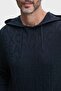 Regular Fit Hooded Collar Knitted Sweater Men's Sweater 6Dzm1B Zm4Dz 1510 - 4