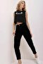 Orianna Black High Waist Lycra Mom Jeans Denim Jeans - 2