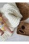 Alize Puffy Hand Knitted Baby Blanket (1Mt X 1Mt)/ Welsoft Baby Blanket/ Baby Blanket