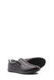 Tugerdi Black Genuine Leather Rubber Sole Men's Casual Shoes - Tg 0912619131890 - 3