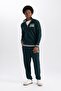 Fit Jogger Sweatpants Oversize Wide Fit with Pockets Printed Elastic Waist and Elastic Cuffs - 5