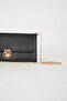 Women's Chain Strap Faux Leather Wallet C3324Axns - 2