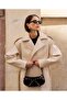 Studio Collection Krem Maxi Deri Kaban - 5