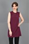 Zero Neckline Sleeveless Blouse - Plum - 3001100 - 6