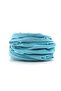 Foldable Tall Velvet Cat Tunnel (Turquoise) - 6