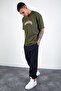 Black Men's Jogger Parachute Pants |   Mes616803-01-6803