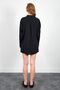 Black Loose-Fitting Women's Shirt | Mks166728-01-6728 - 4