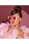 Heart-Shaped Bridal Glasses Full Pink Bride-Henna-Wedding-After Party