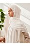 Small Premium Jersey Shawl |   Color: Ivory |   Dimensions: 150X50 cm |   Hijab - 5