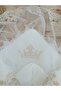 S.Kahve Baby Girl and Boy Blanket Special Design Lace Mevlütlük Gift Swaddle Hospital Release - 5
