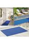 NEW Bathroom Shower Pool Chain Mat Non-Slip PVC Mat / BLUE / SIZE: 90 cm x 1 m - 4