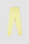 Paperbag Gabardine Trousers High Waist with Pockets Basic Straight Standard Leg S2790Az22Sp - 7