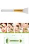 Double Sided Jade and Face Mask - Applying and Peeling Apparatus, Plastic Tip Mask Brush - 3