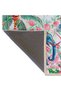 Paris Collection Multicolored Modern Decorative Carpet with Palm and Elephant Detail Paris38 - 4