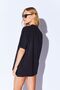 Thick Soft Textured Injection Minimal Print Detailed Oversize Comfortable Fit 100% Cotton Unisex T-Shirt - 6