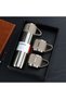 Stainless Steel Thermos Chrome Color 3 Glass Thermos Set Vacuum Thermos Set