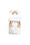 Pastel Brown Rainbow Single Pique and Pillow Case - 3