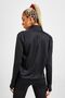 سويت شيرت Dri Fit Big Swoosh 1/4 بسحاب للتدريب والجري، قميص تدريب للجري باللون الأسود - 3