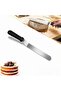 Round Square Adjustable Circle 15cm Oblique Spatula 3-Piece Cake Making Set, Cake Starter Set - 5