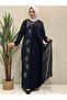 Leaf Stone Evening Dress