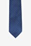 Navy Blue-grey Patterned Men's Tie - 2