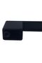 12 Pieces Marmara Handle 128 mm Black Kitchen Handle Drawer Cabinet Door Handle Metal Furniture Cabinet Handle - 5