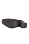 053 Women's Blunt Toe Ankle Boots with Elastic Sides and Heels Black Suede - 5