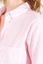 Pink Pocketed Linen Effect Women's Shirt |   Mks163420-01-3420 - 5