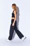 Black Polyviscon Woven Lycra Front-Pocket Palazzo Relaxed Fit Trousers Ee10009574 - 3