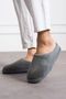 Unisex Embroidered Velvet Corduroy Pattern Comfortable Soft Sole Fur Inside Slippers - 2