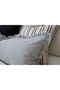 Ruffled Vintage Natural Gray? Striped? Scandinavian Long 40X100 Throw Pillow (Inside? Filled) - 2