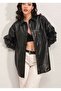 Women's Leather Shirt - 3