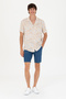 Men's Stone Short Sleeve Shirt 50266216-Vr049 - 4