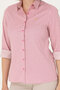 Women's Pink Long Sleeve Shirt 50266204-Vr041 - 7