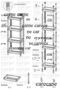 White Kitchen Bathroom Shelf Unit 4 Tiers Plastic Flower Pot Corner Shelf - 3