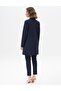 Basic Blazer Jacket Navy Blue - 3