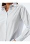 Stoned Poplin Shirt Classic Collar Long Sleeve Regular Fit - 5
