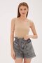 Square neckline athlete beige - 2